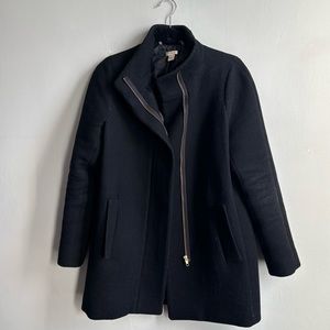 JCrew Black Peacoat (size 8)
